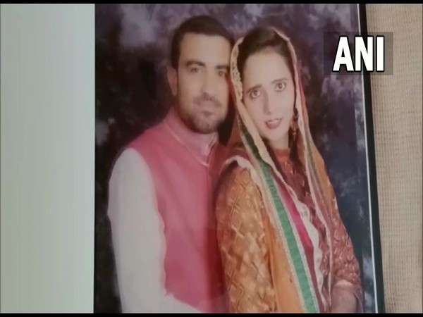 Mandeep Kaur with her husband Ranjotveer Singh