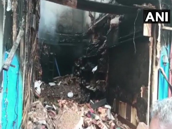 A visual from the fire incident in Madurai, Tamil Nadu. (Photo/ANI)