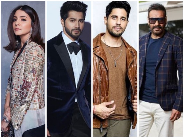 Anushka Sharma, Varun Dhawan, Siddharth Malhotra and Ajay Devgn (Image courtesy: Instagram)