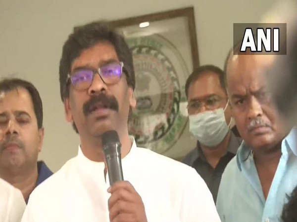 Jharkhand, Chief Minister Hemant Soren (Photo/ANI)