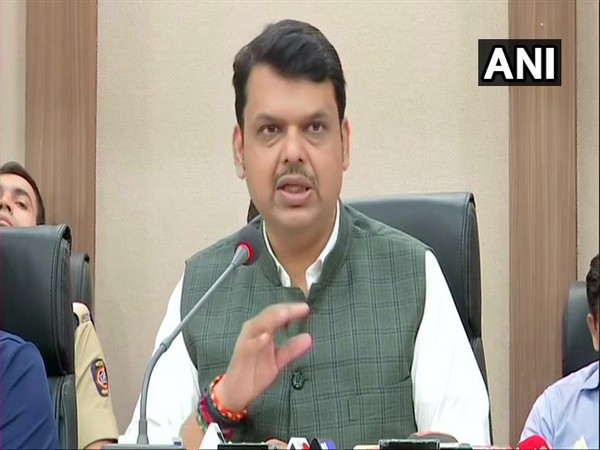 Maharashtra Chief Minister Devendra Fadnavis addressing press conference at Sangli on Saturday 