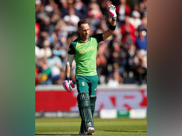 South Africa cricketer Faf du Plessis 