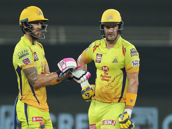 Faf du Plessis and Shane Watson (Photo: BCCI/ IPL) 