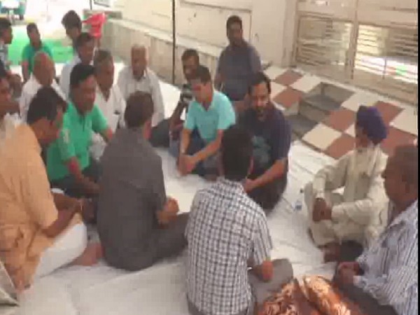 Family of martyr Mohit Garg mourning in Patiala, Punjab on June 15. Photo/ANI
