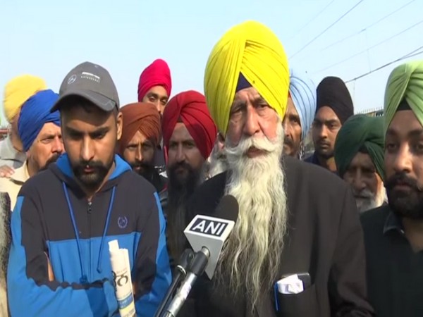 Farmer leader Baldev Singh speaking to ANI on Friday. 