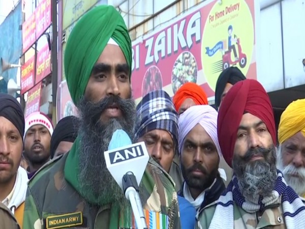 Kamaldeep Singh speaking to ANI on Tuesday.  [Photo/ANI]