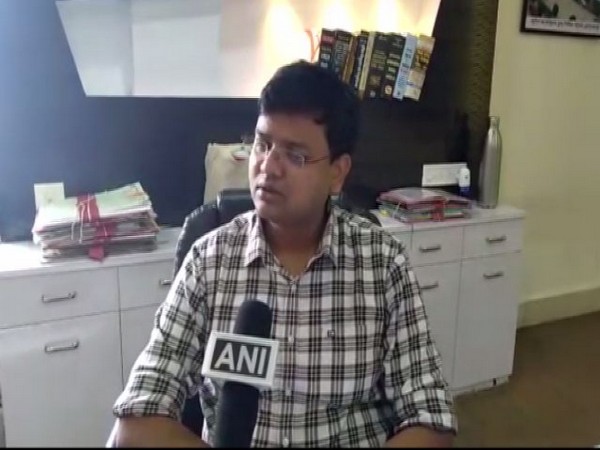 Mayank Agrawal, Chief Executive Officer of Zila Panchayat Vidisha, speaking to ANI on Monday. (Photo/ANI)