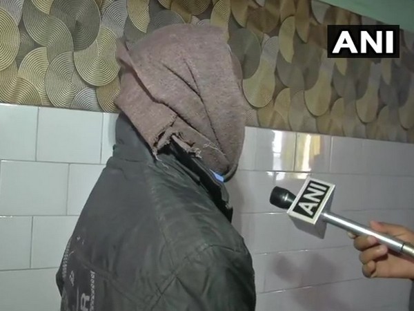 Father of Muzaffarpur rape victim. Photo/ANI