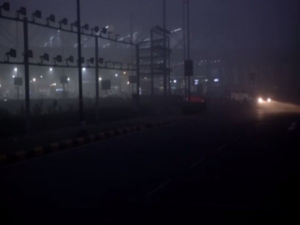 Visual from the IGI airport in New Delhi. (Photo/ANI)