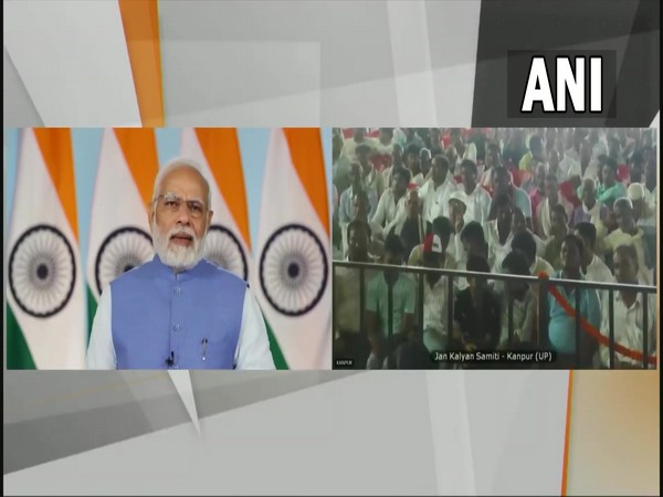 PM Modi addresses death anniversary of late Harmohan Singh Yadav. (ANI/photo)