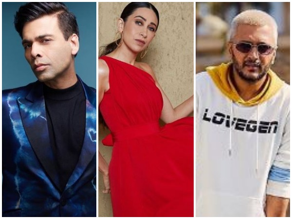 Karan Johar, Karisma Kapoor and Riteish Deshmukh (Image courtesy: Instagram)
