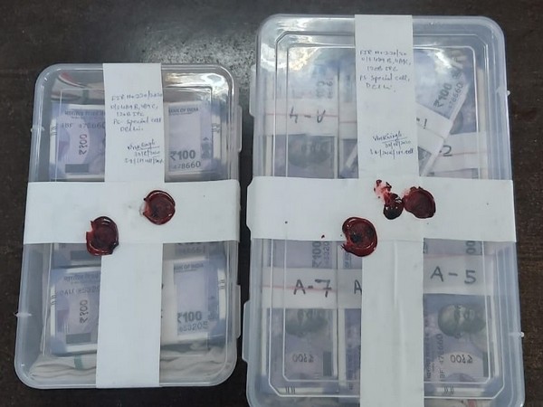 A visual of recovered FICN. Photo/ANI