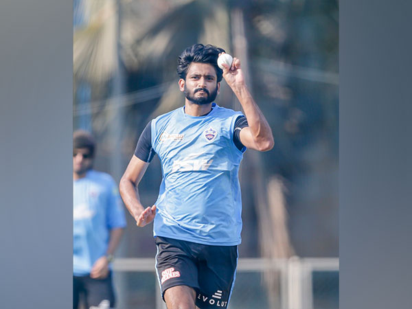 Delhi Capitals' fast bowler Khaleel Ahmed (Photo: Delhi Capitals)