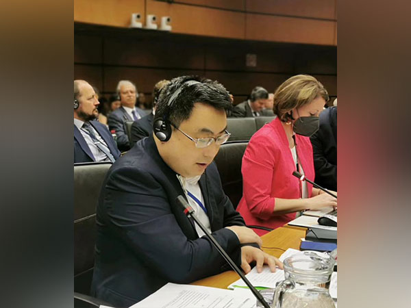 Wang Qun, Chinese envoy to the United Nations (Photo Credit:  Permanent Mission of China in Vienna's twitter)