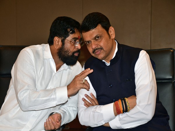 Maharashtra CM Eknath Shinde (left) and Deputy CM Devendra Fadnavis  (File photo/ANI)