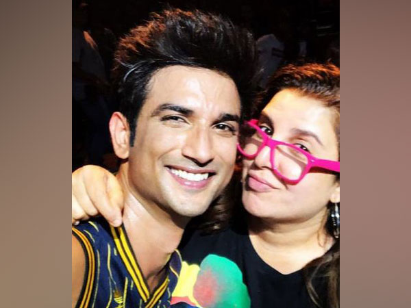 Farah Khan with late actor Sushant Singh Rajput (Image Source: Instagram)