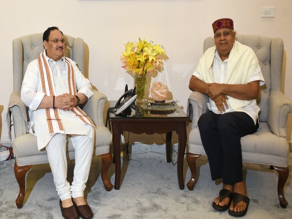 NDA's Vice-Presidential candidate Jagdeep Dhankhar meets BJP National president JP Nadda