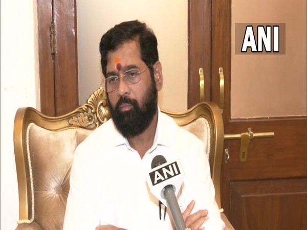 Eknath Shinde speaking to ANI in Mumbai. (Photo/ANI)