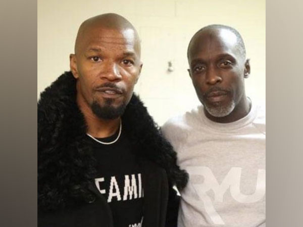 Jamie Foxx, late actor Michael K Williams (L to R) (Image source: Instagram)