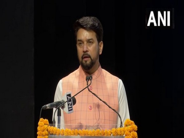 Union Information and Broadcasting Minister Anurag Thakur. (ANI/photo)