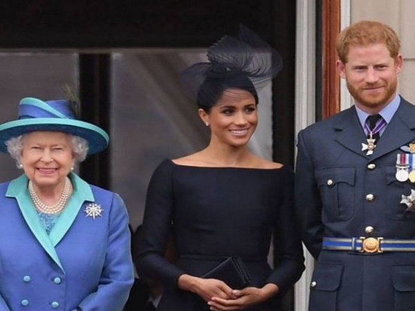 Queen Elizabeth, Meghan Markle and Prince Harry (Image source: Instagram)