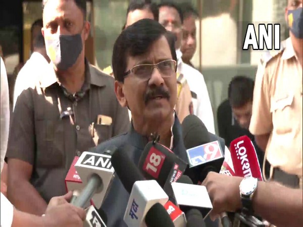 Shiv Sena leader Sanjay Raut (Photo/ANI) 