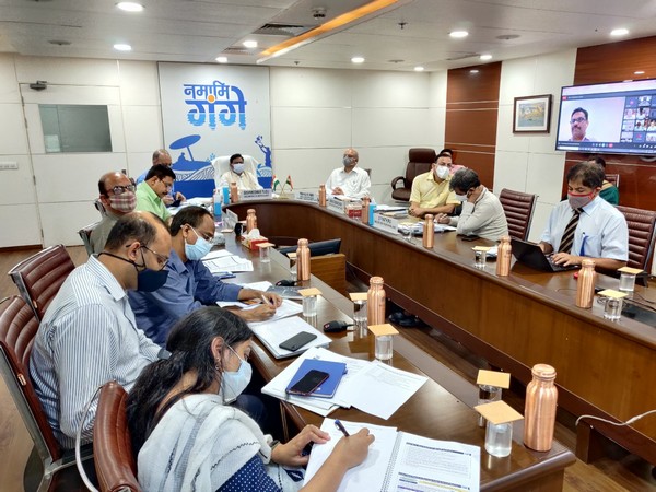 Minister of State for Jal Shakti Bishweswar Tudu chaired a meeting of Empowered Task Force