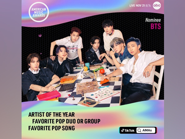 BTS nominated as AMA's Artist of the Year