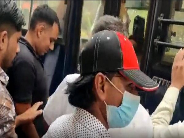 Delhi Police taking Mohammed Zubair, the co-founder of fact-checking website AltNews, to a Delhi Court (File Photo/ANI)