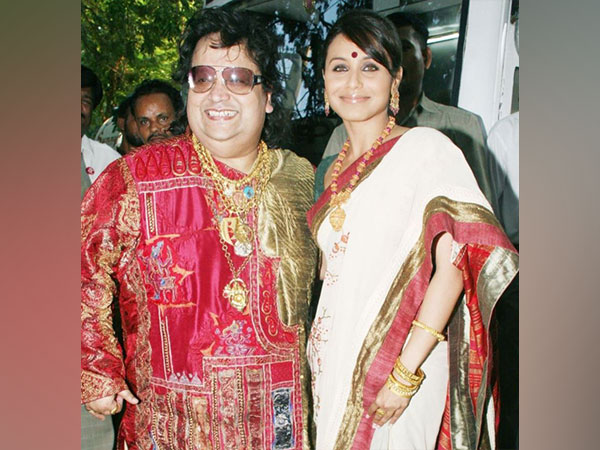 Rani Mukerji with late Bappi Lahiri (Image source: Instagram)