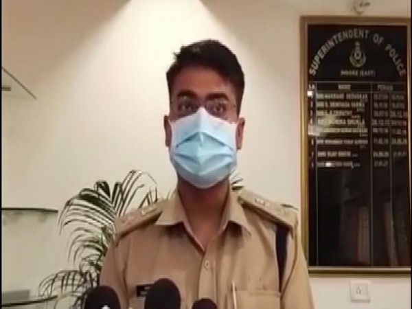 Ashutosh Bagri, Superintendent of Police, Indore (Photo/ANI) 