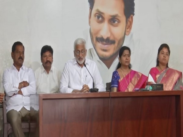 Rajya Sabha MP and YSRCP leader V Vijayasai Reddy (Photo/ANI)