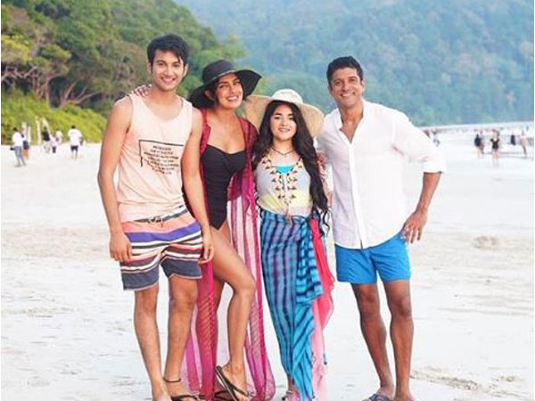 Rohit Saraf, Priyanka Chopra, Zaira Wasim and Farhan Akhtar (Image Courtesy: Instagram)
