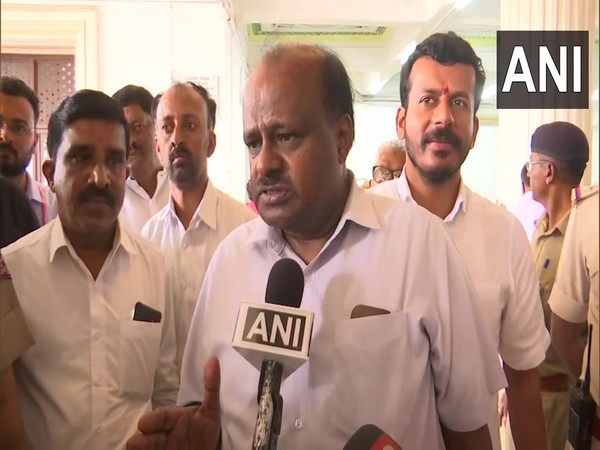 JD(S) leader HD Kumaraswamy on Rajya Sabha polls (Photo/ANI)