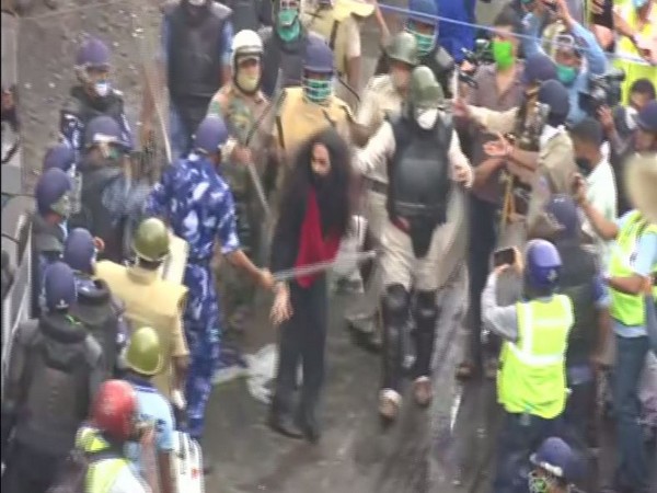 A visual from the Nabanna Chalo Abhiyaan in Kolkata yesterday. (file photo)