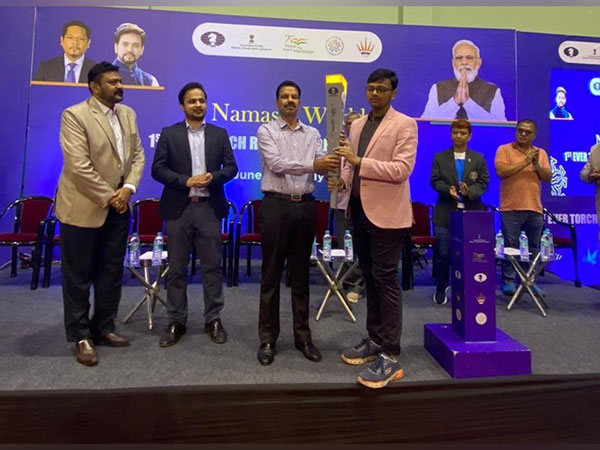 Chess Olympiad Torch Relay (Photo: SAI Media/ Twitter)