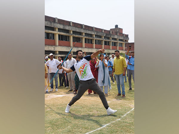 Paralympics Gold Medallist Sumit Antil (Image Courtesy: SAI media)