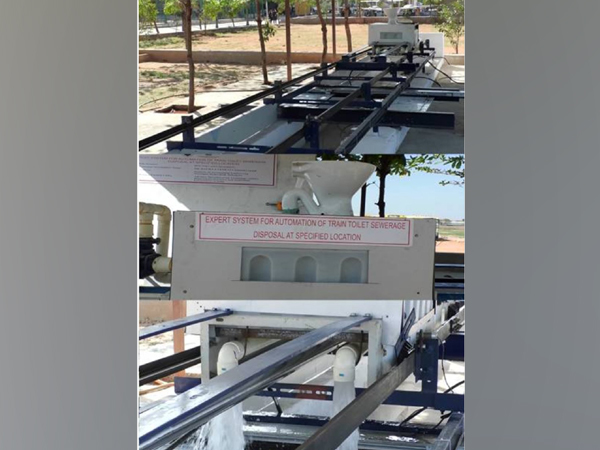 Automated Train Toilet Sewerage Disposal System (Photo/PIB)