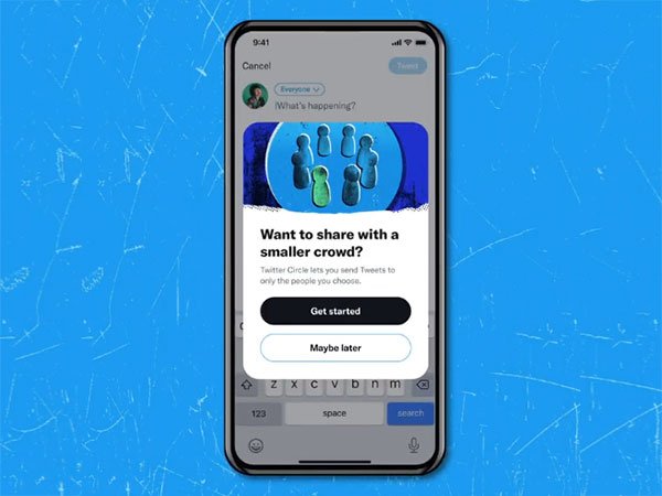 Screengrab from a video shared by Twitter announcing Twitter Circle
