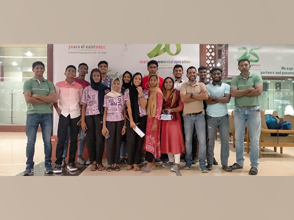 The Kerala contingent for KIYG 2022. (Photo - SAI Media)