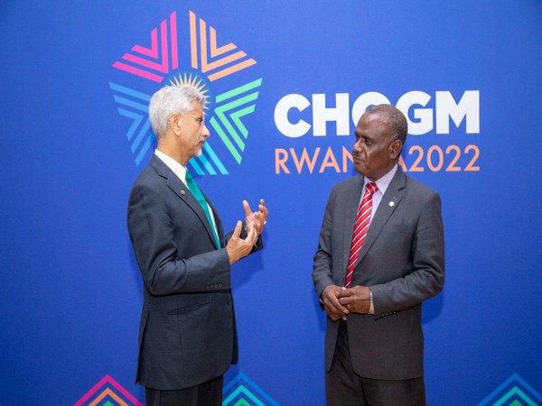 External Affairs Minister Dr S Jaishankar meets Foreign Minister of Solomon Islands Jeremiah Manele (Twitter: Jaishankar)