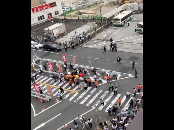 Visuals from the scene (Photo Credit: Twitter)