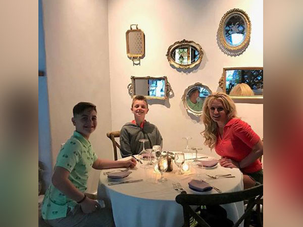 Britney Spears with sons Sean Preston and Jayden James Federline, Image Courtesy: Instagram