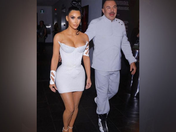 Kim Kardashian and Manfred Thierry Mugler (Image source: Instagram)