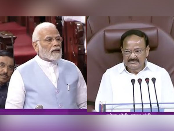 Prime Minister Narendra Modi, Vice President M Venkaiah Naidu (Photo/ANI)