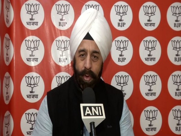 BJP leader RP Singh spoke to ANI on Sunday in New Delhi. Photo/ANI