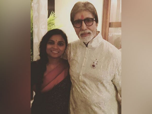 Amitabh Bachchan and Usha Jadhav (Image Courtesy: Instagram) 