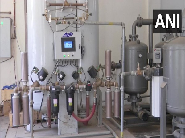 Oxygen plant at medial college in Rajouri (Photo/ANI)