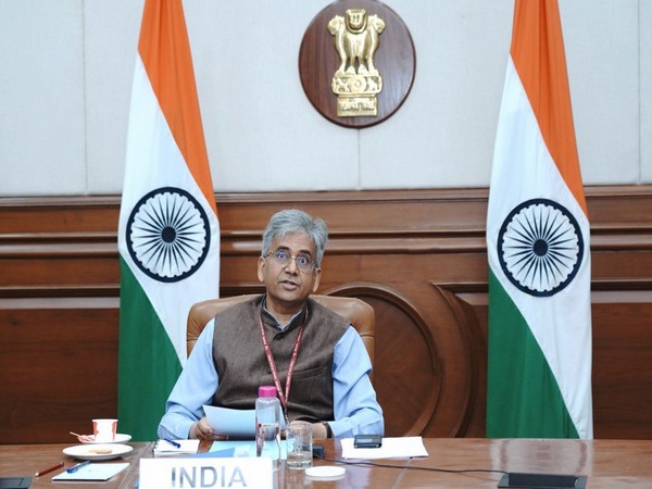 Secretary East in the Ministry of External Affairs, Saurabh Kumar (Photo Credit: MEA Spokesperson Arindam Bagchi)