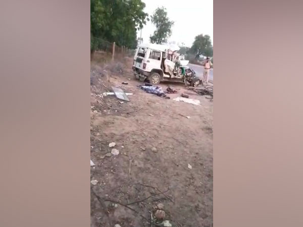 Seven died and more than five sustained injuries in a car-truck collision. Photo/ANI